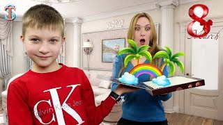 Какой ПОДАРОК 🎁 Тима приготовил на 8 МАРТА 🤔?  Мама в ШОКЕ 🙀!