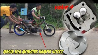 Perdana nyalakan pitung jahat 371cc gahar suaranya