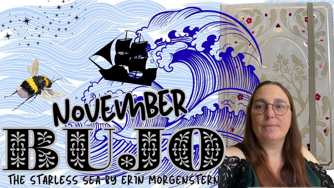 November bullet journal setup - inspired by The starless sea by Erin Morgenstern