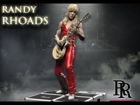 Randy Rhoads 3rd Edition Statue out through KnuckleBonz, Rock Iconz series