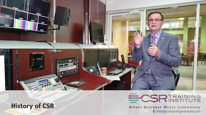 CSR History: Society expects more