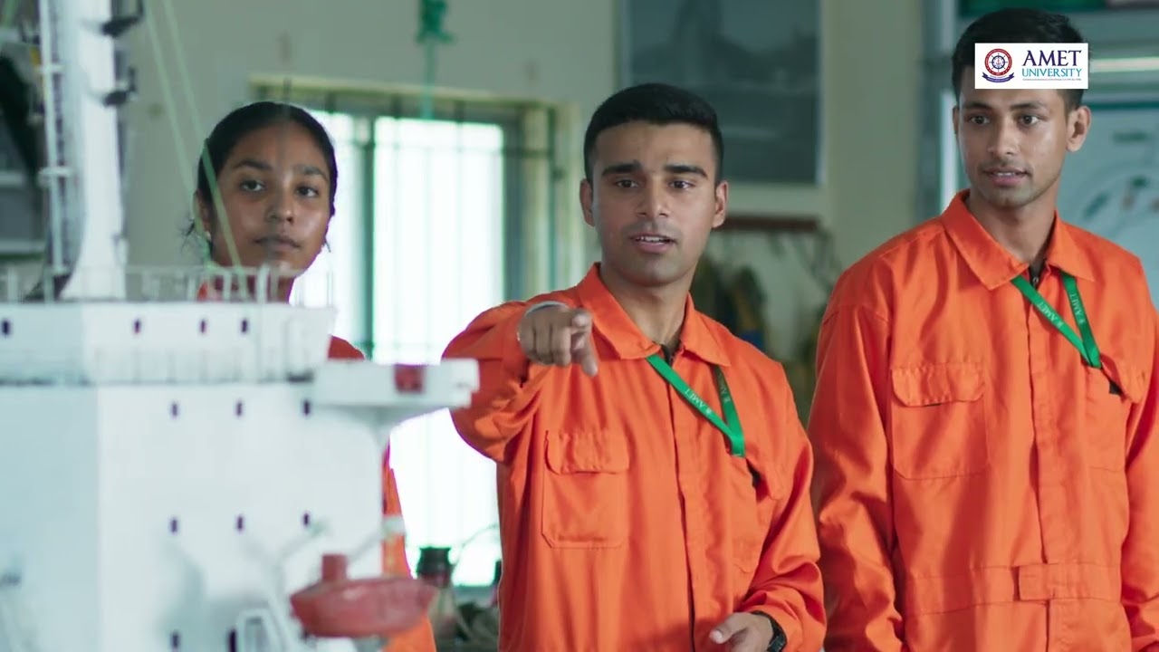 What Naval architecture Student Vishva tells about Amet university ?