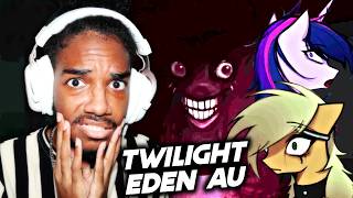 FIRST TIME WATCHING A MLP HORROR...Twilight's Guessing Game! | Twilight's Eden Part 1