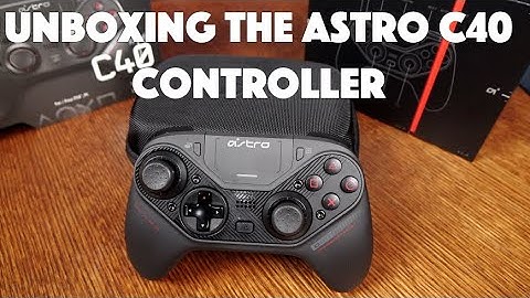 Unboxing the Astro C40 PS4 & PC Pro Controller
