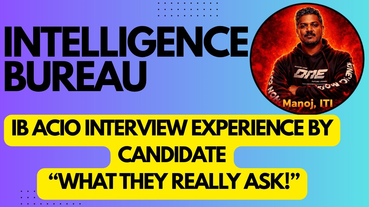 IB ACIO Interview Experience 2026 | Real Candidate Shares Everything ...