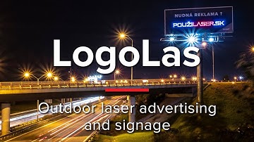 KVANT Logolas Laser - Outdoor laser advertising and signage