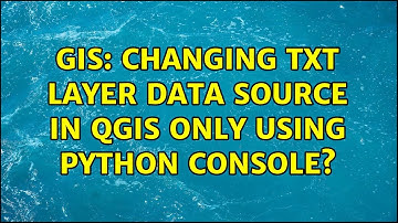GIS: Changing txt layer Data Source in QGIS only using Python console?