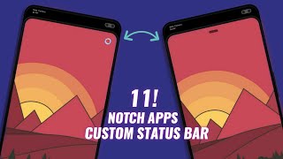 How To Change ⚡️⚡️Android Notch Bar - Customise Android Notch For Any Android Device