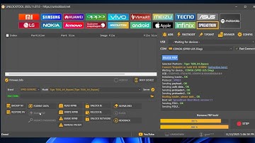 Nubia V60 FRP Remove Unlock Tool
