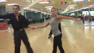 Lesson with Yulia Zagoruychenko cha cha silver for my students