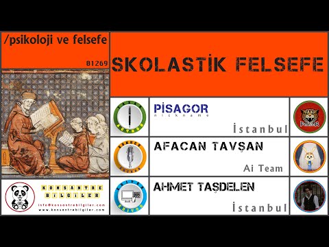 SKOLASTİK FELSEFE