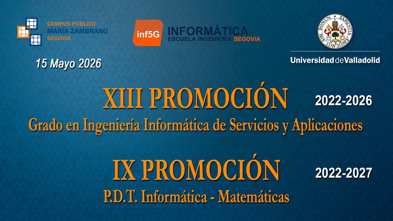 Miniatura del vídeo Graduaciones Informática 2026
