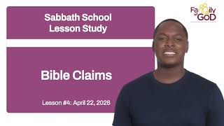 Sabbath School Lesson Summary: Lesson 4 (Wednesday)