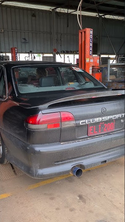 VS Commodore V6 full exhaust 2.5" system - YouTube