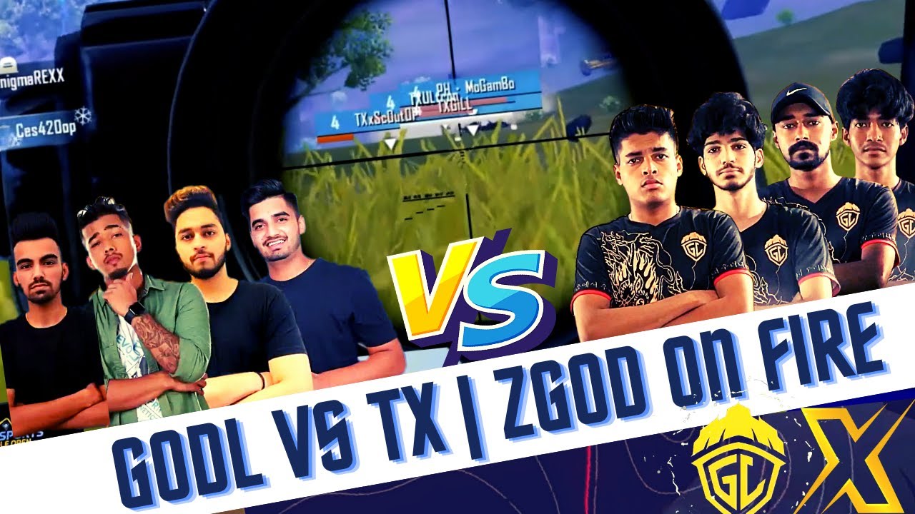 GodLike Vs TX | Xspark Vs GodL | Zgod 1v2 - YouTube