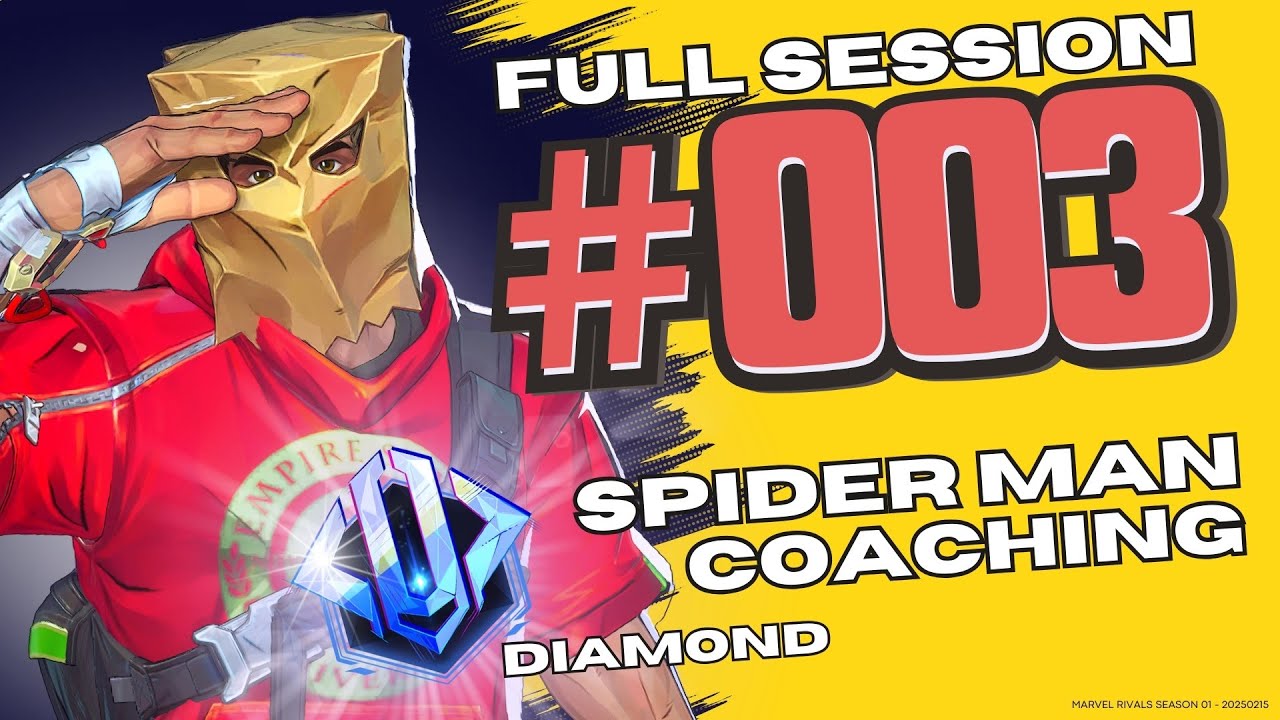 Spider Man Marvel Rivals COACHING | FULL Ep 003 - Spider Man Guide ...