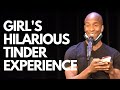 Girl's Hilarious Tinder Experience @Story Party Tour - True Dating Stories