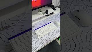 This $29.99 desk pad completely transformed my setup ⌨️🖱️✨