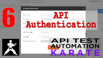 API Authentication Using Karate | Generate Access Token | Passing Parameters to Feature File |Part 6