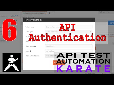 API Authentication Using Karate | Generate Access Token | Passing Parameters to Feature File |Part 6