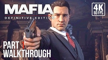 Mafia Definitive Edition Full Gameplay Walkthrough Part 1 | No Commentary | [4K Ultra HD 60FPS] 2020
