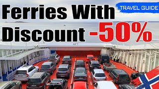 Norway Travel Guide - 50% Discount on Ferries with AutopassFerje