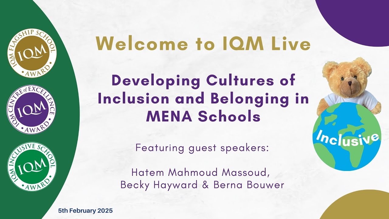 IQM International Webinar - Developing Cultures of Inclusion and ...