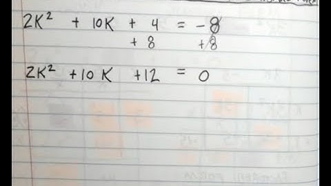 Algebra 1 - Quadratic Equations Solving Not From Standard Form