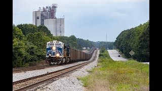 Chasing the CSX Spirit of Law Enforcement Locomotive on the Abbeville Subdivision