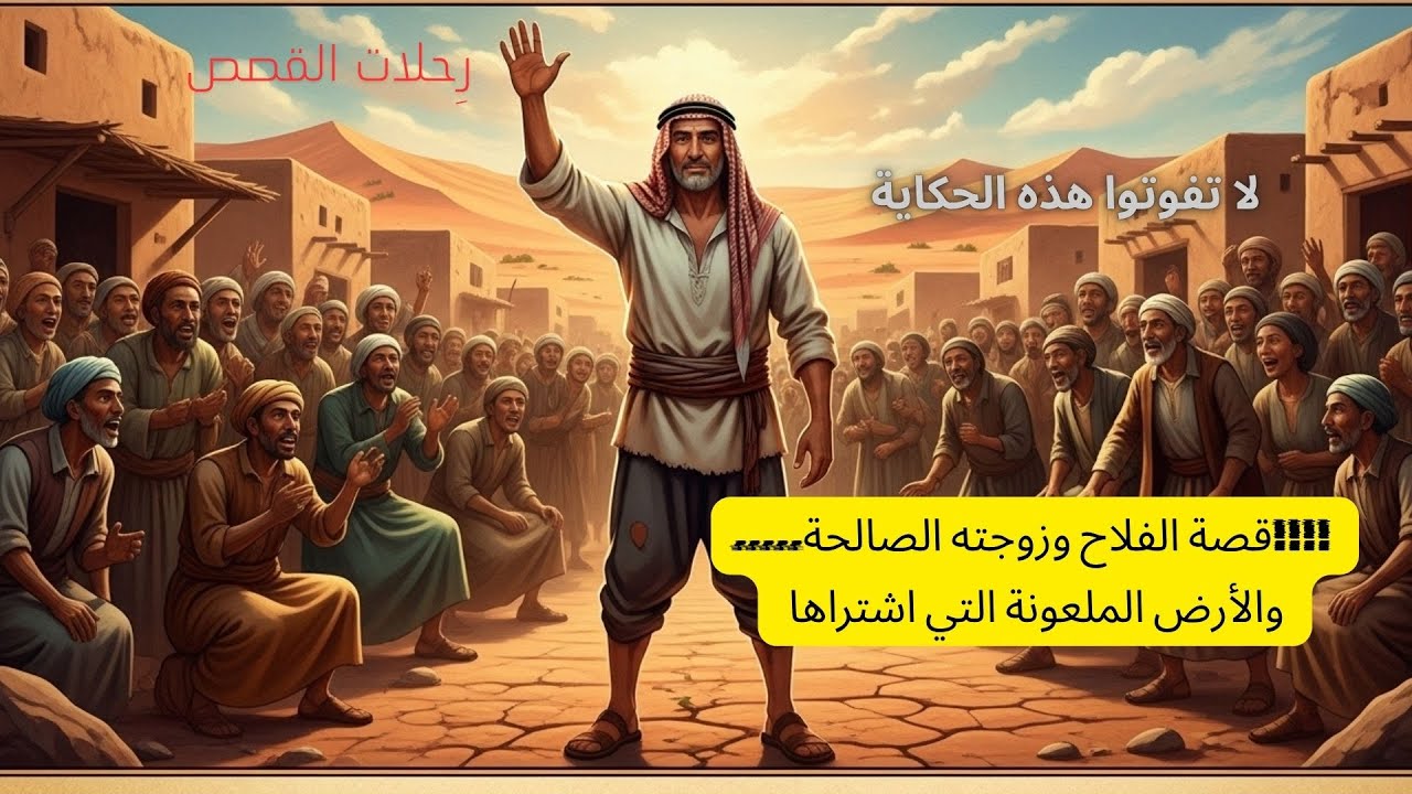 قصة الفلاح وزوجته الصالحة والأرض الملعونة التي اشتراها !!....وكيف سَخِر منه أهل القرية قصة مؤثرة!