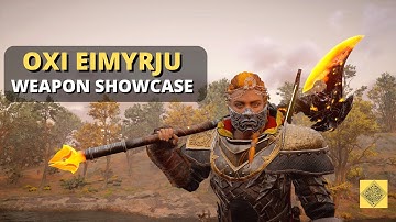 OXI EIMYRJU Divine Dane Axe Showcase - Assassin