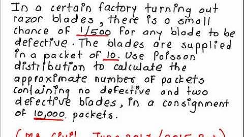 poisson distribution part 1