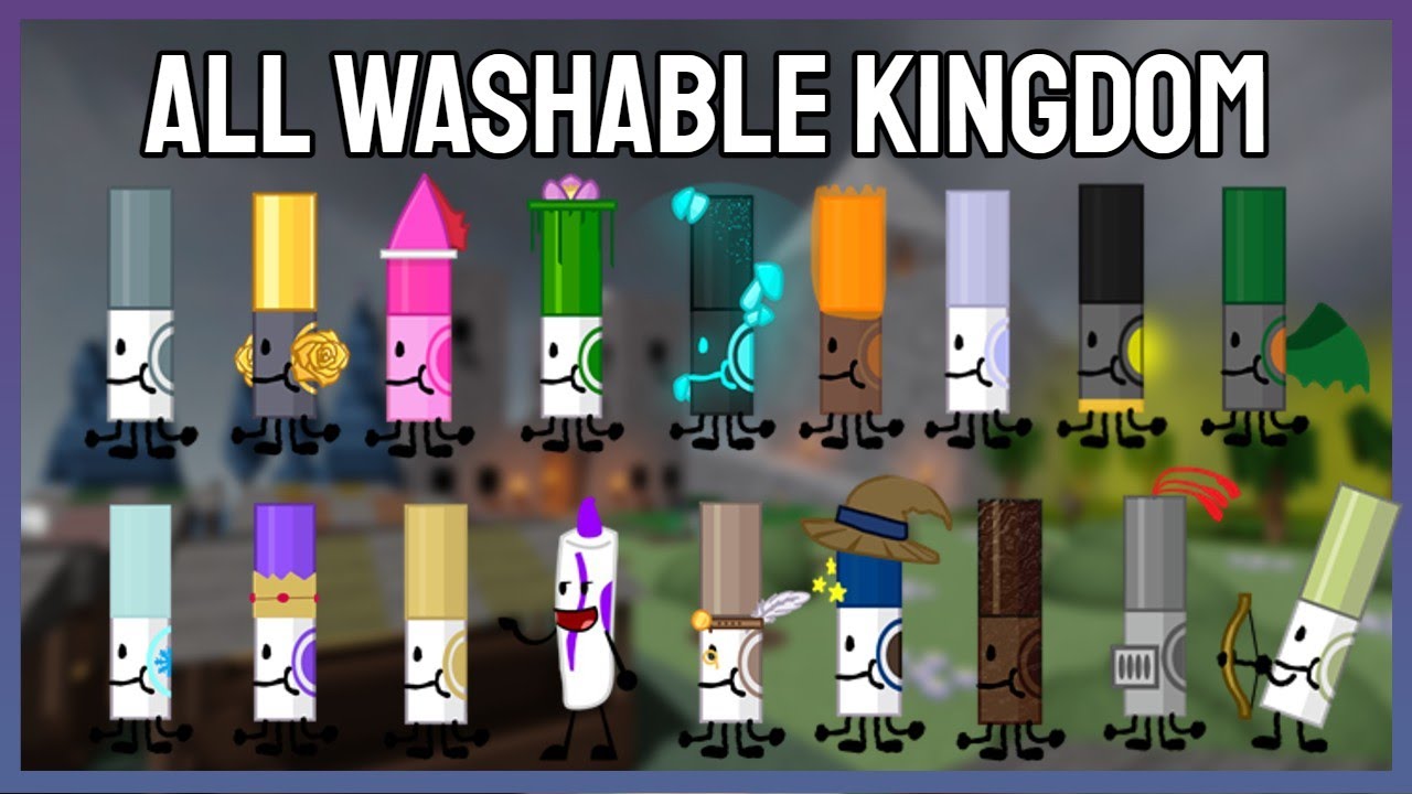 วิธี สมัคร apple id ฟรี  New Update  How to find ALL Washable Kingdom Markers |ROBLOX FIND THE MARKERS