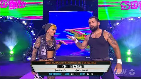 Ruby Soho & Ortiz Entrance: AEW Rampage, Sept. 2, ...