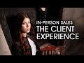 Inperson sales  the client experience with jason and joanne marino