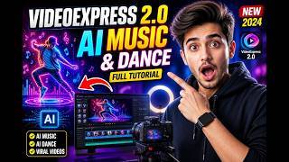 VideoExpress 2 0 Full Tutorial – Create AI Music &amp; Dance Videos #videoexpressai  #paulponna #aivideo
