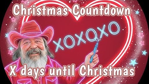 Thumbnail of X Days Until Xmas 🎄 | Catchy Holiday Countdown Song (Hugs & Kisses XO Christmas Tune)