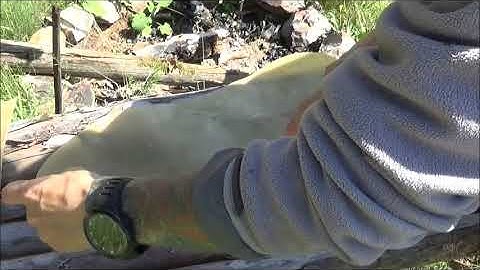 Native American sinew backed bow. Part 2