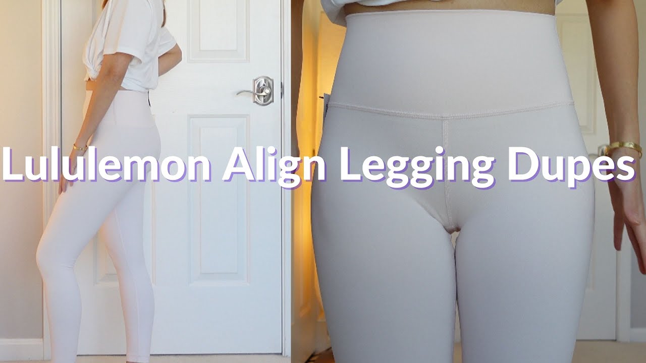 Lululemon Align Leggings Dupes - Aritzia TNA Butter Leggings