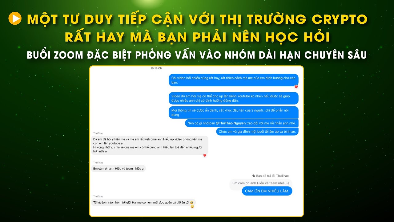 Tư Duy Tiếp Cận Với Thị Trường Crypto Rất Hay Mà Bạn Phải Học Hỏi - Buổi  Zoom Đặc Biệt Nhóm Dài Hạn