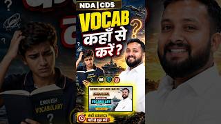 NDA/CDS English Vocabulary Tricks💯| Rank Booster Class | Defence Exams Preparation By Sandeep Bhaiya