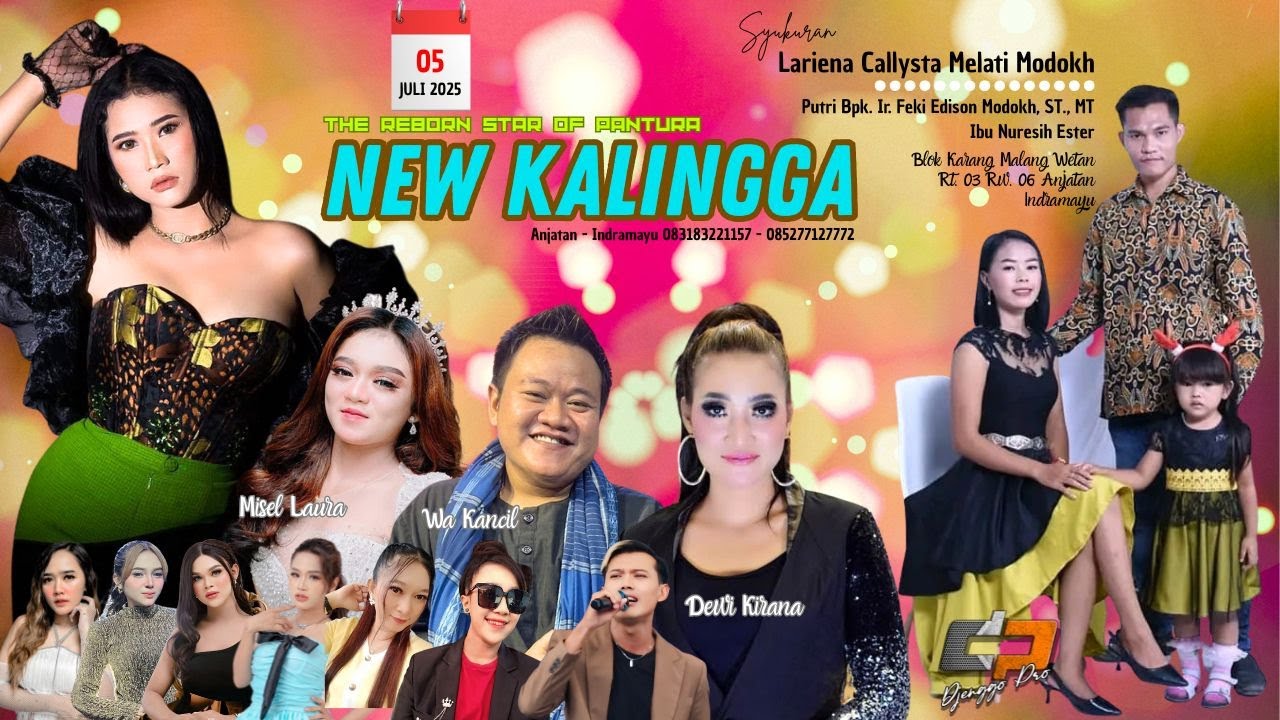 Live Siang New Kalingga AJENG SEKAR KIRANA Sabtu 05 Juli 2025 | Karangmalang Wetan Anjatan