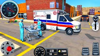 Ambulance Emergency Doctor Simulator - Rescue 112 Van Driving in City - Android Gameplay screenshot 4