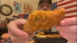 BJ’s Restaurant & Brewhouse 🐠🥔 BJ's Brewhouse Blonde® Fish ‘N’ Chips  Fish Fry Friday