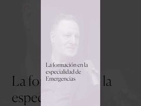 La formación en la especialidad de Emergencias