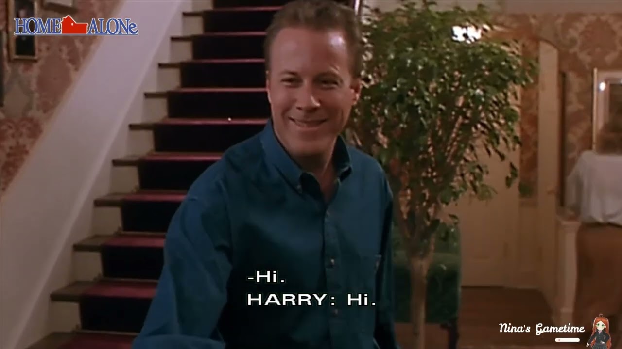 ( Home Alone 1 ) Harry Pretends To Be A Policeman