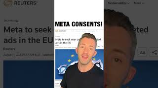 Meta Consents. Quite Literally Meta Agrees To Use Consent To Process Data For Advertising In Europe