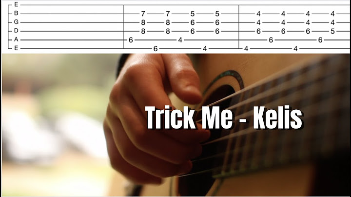Trick Me Guitar version - Guitar performance video thumbnail