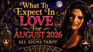 All Signs! What To Expect In LOVE For AUGUST 2026!