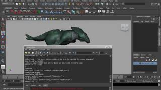 Rigging Sea Creatures in Maya Tutorial - Adding tools and scripts to our shelf